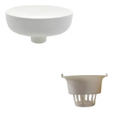 Kit Cuba De Porcelana Kavo Gnatus Com Ralo E Tampa Do Ralo