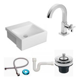 Kit Cuba Deca L930 Com Torneira E Kit Instalação Completo