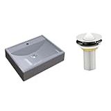 Kit Cuba RT49 C Válvula Metal 1 2 6cm Compace Cinza