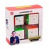 Kit Cubo Mágico Qiyi 2x2+3x3+4x4+5x5 Profissional Cor Da Estrutura Stickersless