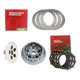 Kit Cubo Platô Discos Embreagem Separador Wgk Cb Xre 300