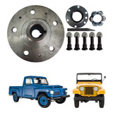 Kit Cubo Traseiro Chavetado Jeep Rural F75 Willys 1946 1965