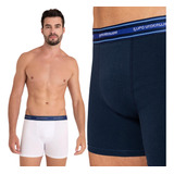 Kit Cueca Boxer Da Lupo Algodão Original Com 4 Cuecas