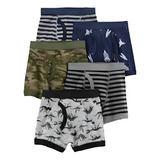 Kit Cuecas Boxer Infantil
