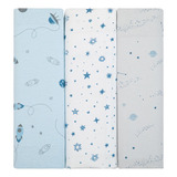 Kit Cueiro Bebe Flanelado Manta Papi 80x80 Cm Com 3 Unidades