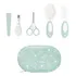 Kit Cuidado Higiene Do Bebê Com Estojo Completo Cor Verde