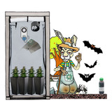 Kit Cultivo Indoor Estufa 100x100x180cm Grow Completo 400w