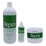 Kit Cutículas Repós Amaciante 900ml 120ml Creme 500g
