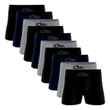 Kit De 10 Cuecas Zorba Boxer Algodão Sem Costura Box Atacado