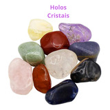 Kit De 10 Pedras Mistas Cristais Naturais M Conjunto Mix E book Guia Definitivo Para Limpar Energizar E Despertar Seus Cristais