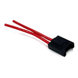 Kit De 10 Porta Fusivel De Lâmina Medio Nacional Fio
