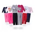 Kit De 12 Roupas Infantil Menina 6 Blusas Longa + 6 Calças