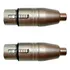Kit De 2 Adaptadores Plug Rca Fêmea X Xlr Fêmea Wireconex