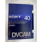 Kit De 20 Fitas Dvcam Sony Pdvm 40n Usadas