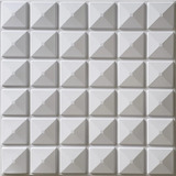 Kit De 20 Placas Decorativa 3d De Revestimento Pvc 50cmx50cm