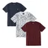 Kit De 3 Camisetas Abercrombie Masculina