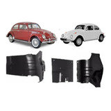 Kit De 3 Latas Capa Protetor De Tucho Do Motor Vw Fusca
