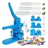 Kit De 3 Máquinas Advertising Photobots 32 44 58 Mm 150 Unidades Color Blue Mecolour