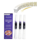 Kit De 3 Novo Gel Clareador Clareador Dental Whiteness
