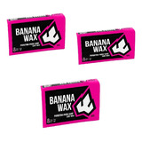 Kit De 3 Parafinas Tropical Banana Wax Para Surf