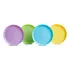 Kit De 4 Pratos Coloridos Infantil Munchkin