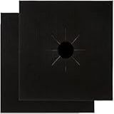 Kit De 4 Protetores De Fogão Preto