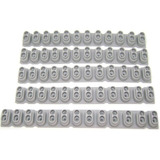 Kit De 5 Borrachas Novas Originais Teclado Korg Pa500 Pa600