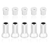 Kit De 5 Conjuntos De Tampas De Haste De Válvula Cromada TR414AC Tampas De Válvula De Pneu Cromadas Para Reparo De Hastes De Pneu De Carro Tampas De Haste De Válvula Cromadas De Borracha TPMS
