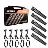 Kit De 5 Microfone Para Bateria KM57 Percussão KSR Pro KM5