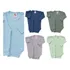 Kit De 5 Pagão Bebê Conjunto Body E Calça Canelada 0013-k5