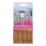Kit De 5 Pinceis Para Maquiagem Macrilan Trend Mt02