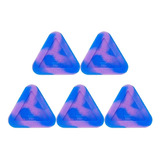 Kit De 5 Slick Squadafum Triangular Roxo E Azul 13ml