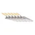 Kit De 6 Colher De Pedreiro N 10 Above