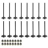 Kit De 8 Válvulas De Admissão- 8 Válvulas De Escape E 16 Válvulas De Vedação A Vapor Compatível Com Acura Honda 2-0L 2-3L 2-4L K20A3 K20Z3 K23A1 K24A Substituir