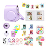 Kit De Acessórios Caiyoule Para Fujifilm Instax Mini 11 Roxo
