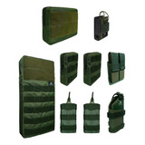 Kit De Acessórios Colete Modular Paintball Airsoft Molle