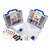Kit De Acessórios Para Micro E Mini Retífica Com 145 Peças
