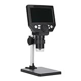 Kit De Acessórios Para Microscópio Eletrônico 5X 1200X Microscópio Digital Câmera Com 10 Slides Para Microscópio De Luz LED Cor Suporte De Alumínio G1000 
