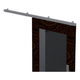 Kit De Acessórios Para Porta Correr Até 75cm Trilho 1 5m