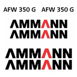 Kit De Adesivo Para Rolo Compactador Ammann Afw 350 G