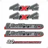 Kit De Adesivos Ford Ranger 2010/12 Limited Powerstroke 4x4