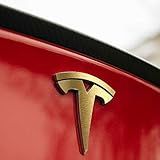 Kit De Adesivos IPG Para Tesla Model 3 Com Logotipo 9 Conjuntos De Logotipos Emblema De Sobreposição Conjunto De Adesivos De Emblema Faça Você Mesmo Personalize Seu Modelo 3 Ouro Metálico 