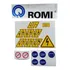 Kit De Adesivos Para Máquinas Romi Centur   Discovery Etc