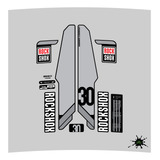 Kit De Adesivos Para Suspensão Rockshox Xc30