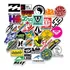 Kit De Adesivos Sticker - Surf | 49 Peças + Brinde