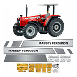 Kit De Adesivos Trator Massey Ferguson