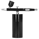 Kit De Aerógrafo G11 Bomba De Ação única Recarregável Portátil Caneta Spray Integrada Mini Conjunto De Processamento Design Portátil Compacto Alumínio Para Artes E Ofícios