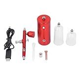 Kit De Aerógrafo Sem Fio Conjunto De Pistola De Ar Recarregável Portátil Mini Máquina De Spray De Ar Para Unhas Arte Artesanato Decoração De Bolo Modelo Coloração Maquiagem