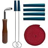 Kit De Afinação De Piano CUGLB Kit De Afinação Profissional Incluindo Martelo De Chave De Afinação Faixa De Temperamento Kit De Mudo Conjunto De Fixação De Piano DIY 8 Peças No Pacote 