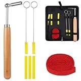Kit De Afinação De Piano De 7 Peças Ferramentas De Afinação De Piano Com Estojo De Transporte Ferramentas Profissionais De Afinação De Piano Martelo De Afinação De Piano E Conjunto De Mudo Chave